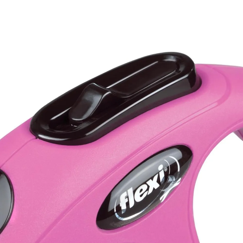 flexi® Mehr Katzenzubehör|Hundeleinen - Hundeleine Seil-Leine New Classic, X-Small, 3m Pink