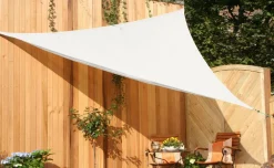 Floracord Sonnensegel - Sonnensegel, dreieckig, ca. B300/T300 cm Creme