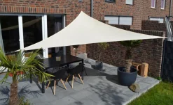 Floracord Sonnensegel, dreieckig, ca. B460/T460 cm Beige Best