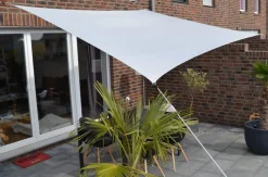 Floracord Sonnensegel, rechteckig, ca. B400/T300 cm Grau Best