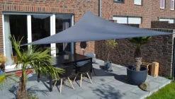 Floracord Sonnensegel - Sonnensegel, rechteckig, ca. B300/T250 cm Dunkelgrau