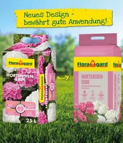 Floragard Blumenerde > Hortensienerde, 3 x 25 l
