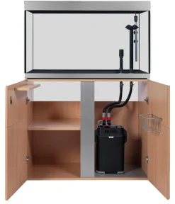 FLUVAL® Aquarium Komplettsets - Aquarium Kombination Siena 270, ca. B90/H128/T55 cm, 272 l Hellbraun
