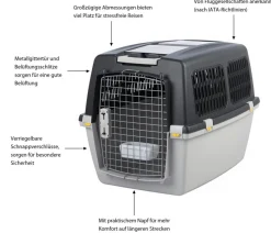 Trixie Hundetransportboxen - Friends on Tour Transportbox Gulliver Gr. 5