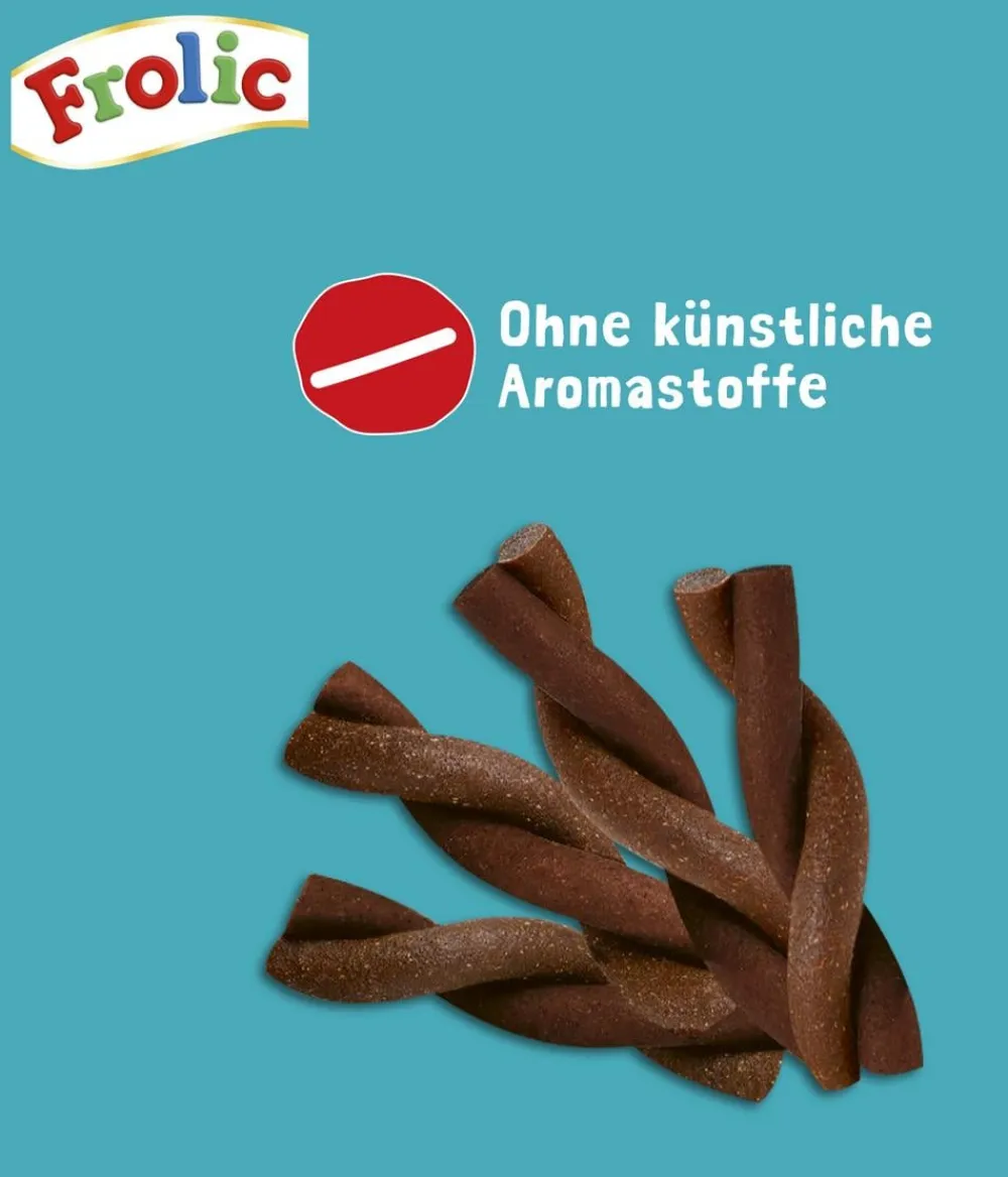 Frolic® Hundeleckerlies > Hundesnack Rodeo Twistos, Rind, 6 Stk.
