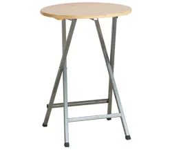 Fun Star Bistro- & Bartische|Gartentische Holz - Stehtisch, Kiefer, ca. Ø78/H110 cm