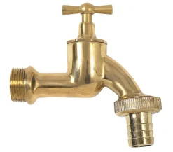 Garantia Regentonnen & Zisternen - Auslaufhahn 3/4" Gold