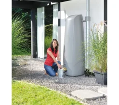Garantia Regentonnen & Zisternen - Elegance Wandtank 400 l Dunkelgrau