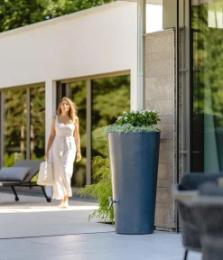 Garantia 2in1 Regenspeicher Stone Lava, 210 l Dunkelgrau Hot