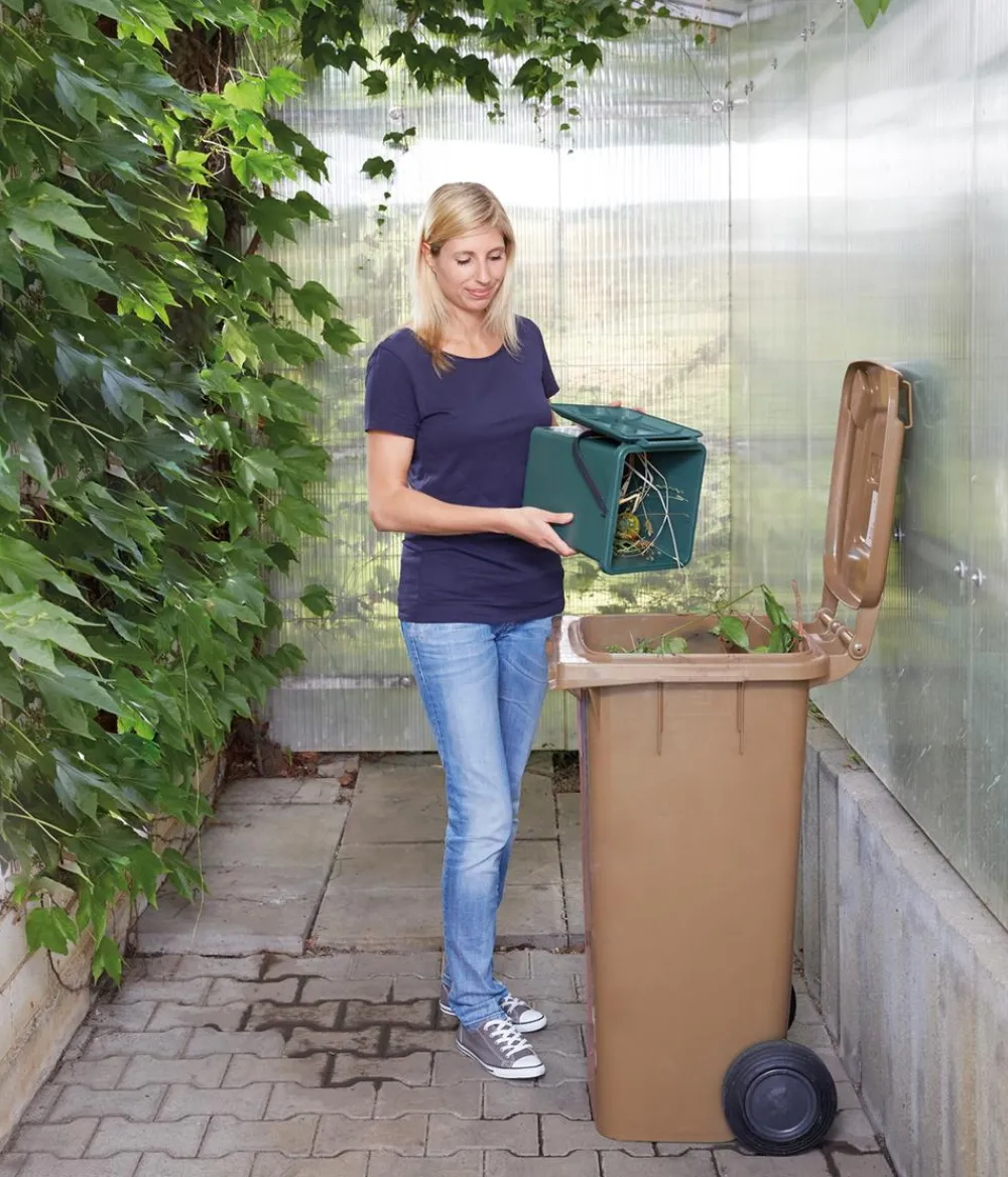 Garantia Kompost- und Bio-Eimer, 8 l Grün Online