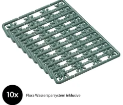 Garantia Kunststoff-Hochbeet Ergo Stone inkl. Wassersparsystem Anthrazit New