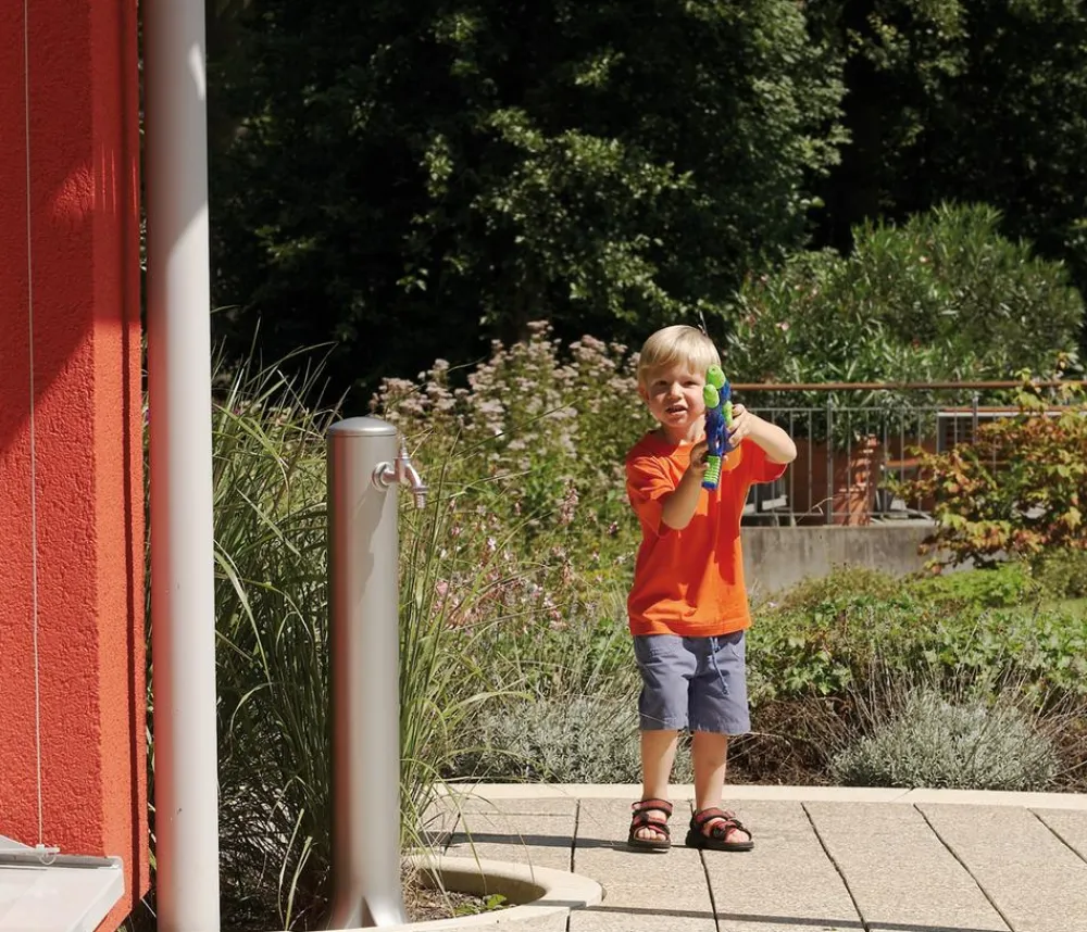 Garantia Gartenbrunnen > Kunststoff-Wasserzapfsäule Rondo, ca. H90 cm
