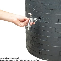 Garantia Muro Regenspeicher, graphit grey Dunkelgrau Outlet