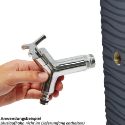 Garantia Natura 2in1 Regenspeicher, 350 l, Dunkelgrau Sale