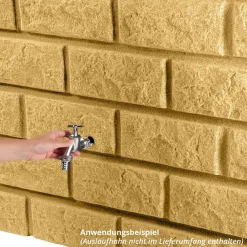Garantia Regentonnen & Zisternen - Rocky Wandtank Beige