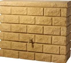 Garantia Regentonnen & Zisternen - Rocky Wandtank Beige