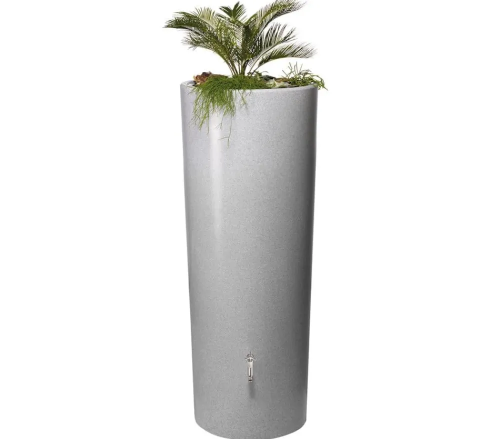 Garantia Stone 2in1 Regenspeicher 350 l Silber Discount