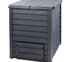 Garantia Thermo Komposter Wood, 400 l, ca. B72/H90/T72 cm Anthrazit Sale