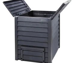 Garantia Thermo Komposter Wood, 400 l, ca. B72/H90/T72 cm Anthrazit Sale