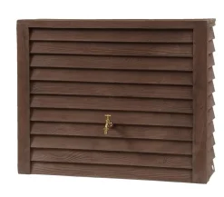 Garantia Woody Wandtank 350 l Dunkelbraun New