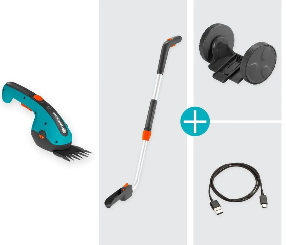 Gardena Heckenschere & Gartenschere > Akku-Grasschere ClassicCut Li Set
