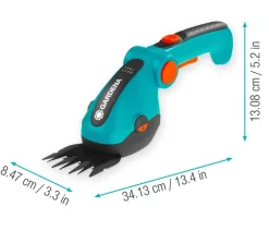 Gardena Heckenschere & Gartenschere - Akku-Grasschere ComfortCut Li