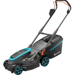 Gardena Akku-Rasenmäher-Set PowerMax 37/36V P4A Ready-To-Use Anthrazit