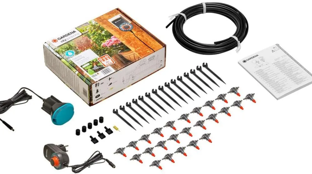 Gardena Blumenkastenbewässerung vollautomatisch Discount