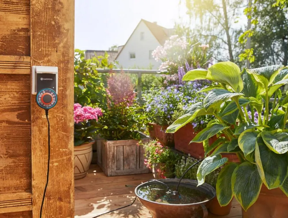 Gardena Blumenkastenbewässerung vollautomatisch Discount