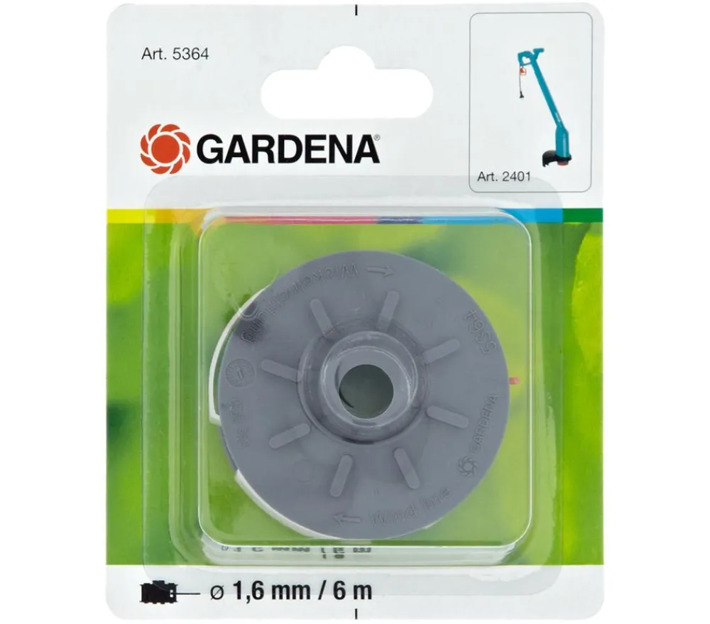 Gardena Ersatzfadenspule für Turbotrimmer 2401, 6 m Hot