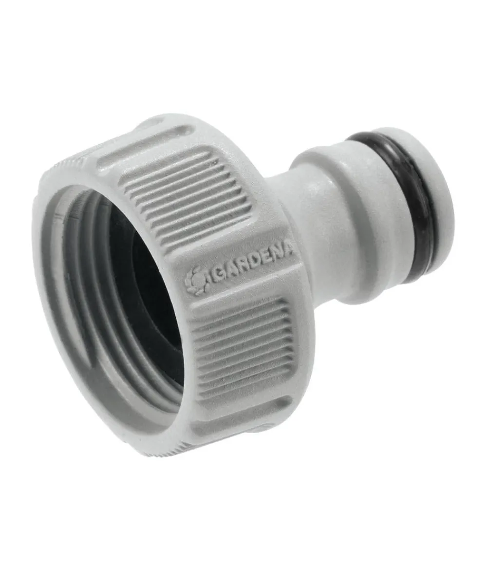 Gardena Bewässerungssysteme & Pumpen|Gartenschläuche & Zubehör - Hahnverbinder, 26,5 mm (G 3/4") Grau