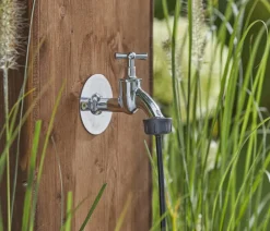 Gardena Bewässerungssysteme & Pumpen - Micro-Drip-System Hahn-Anschlussstück, 3/16" Anthrazit