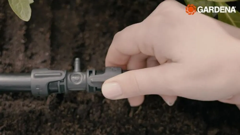 Gardena Bewässerungssysteme & Pumpen - Micro-Drip-System Reduzierer, 1/2", 5 Stk. Anthrazit
