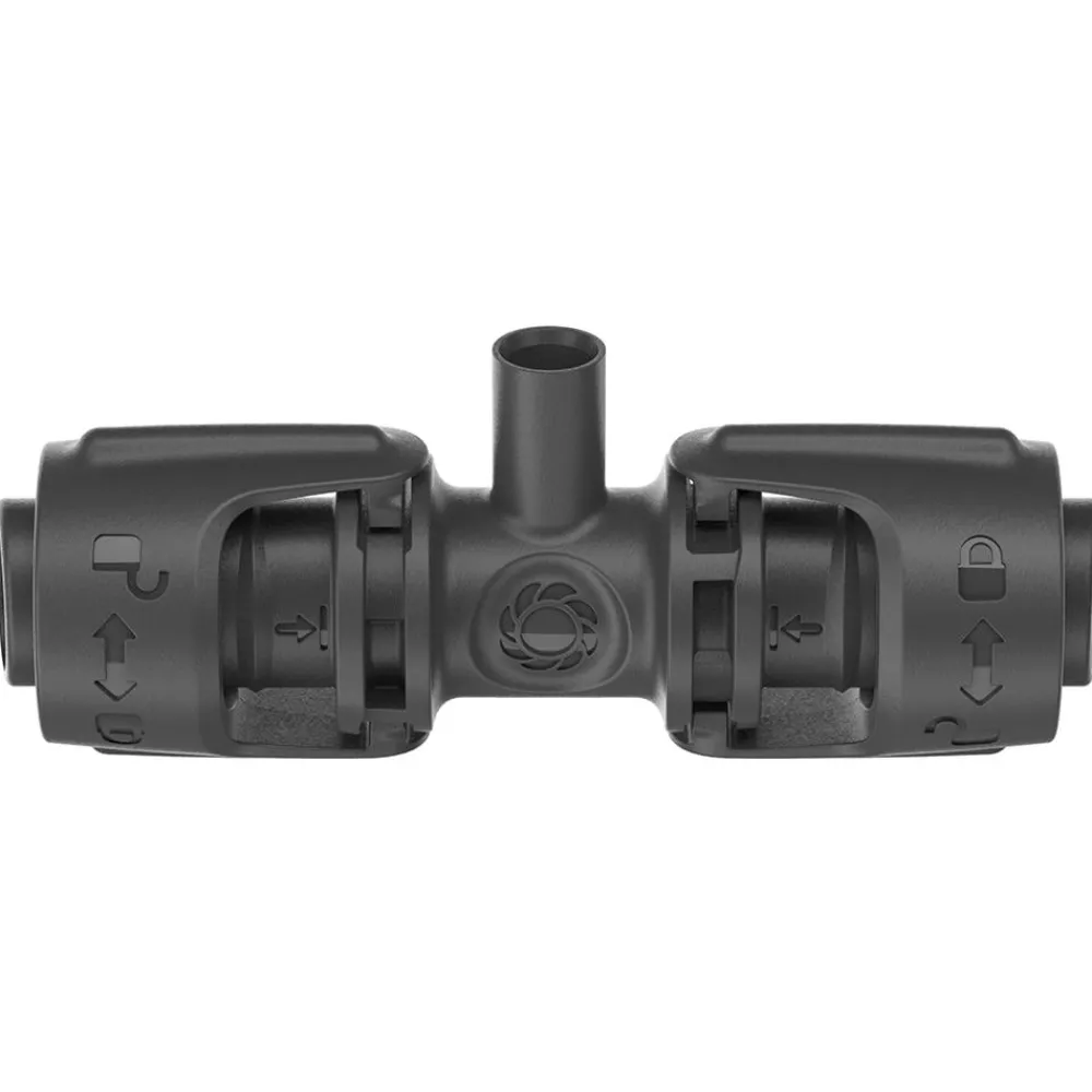 Gardena Bewässerungssysteme & Pumpen - Micro-Drip-System T-Stück für Sprühdüsen, 1/2", 5 Stk. Anthrazit