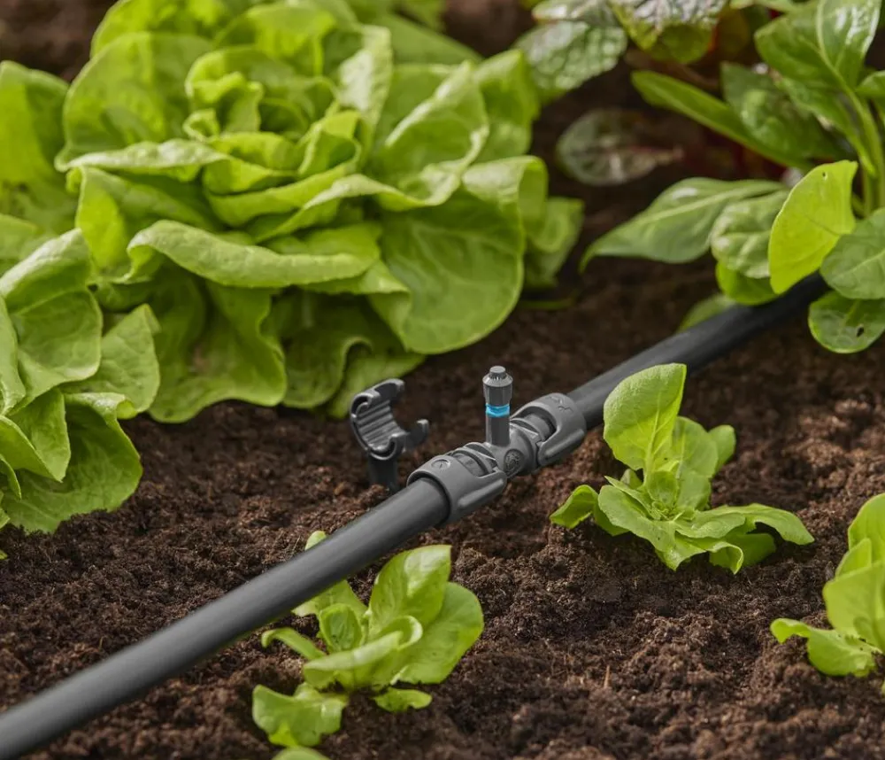 Gardena Bewässerungssysteme & Pumpen - Micro-Drip-System T-Stück für Sprühdüsen, 1/2", 5 Stk. Anthrazit