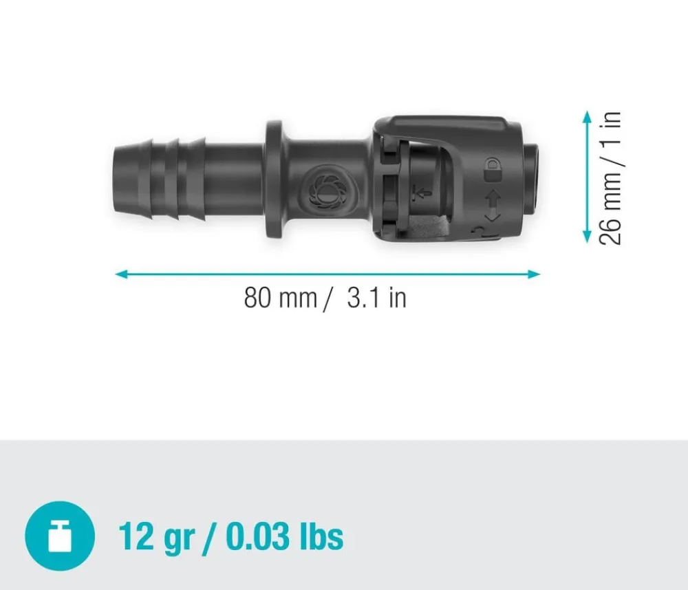 Gardena Gartenschläuche & Zubehör > Micro-Drip-System Universalverbinder, 1/2"