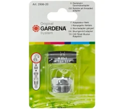 Gardena Perlstrahl-Gewindeadapter, M 22 x 1 Silber Discount