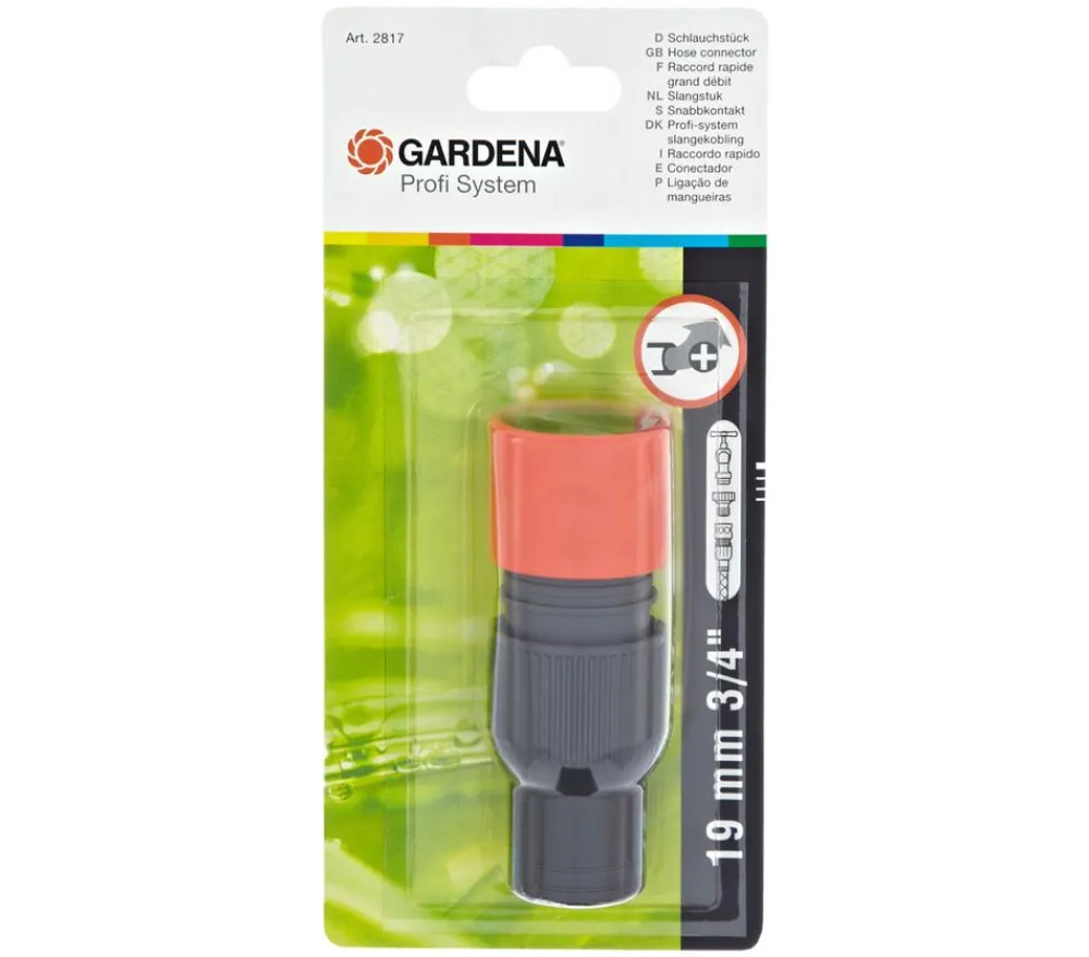 Gardena Gartenschläuche & Zubehör - Profi-System Schlauchstück, 19 mm (3/4")