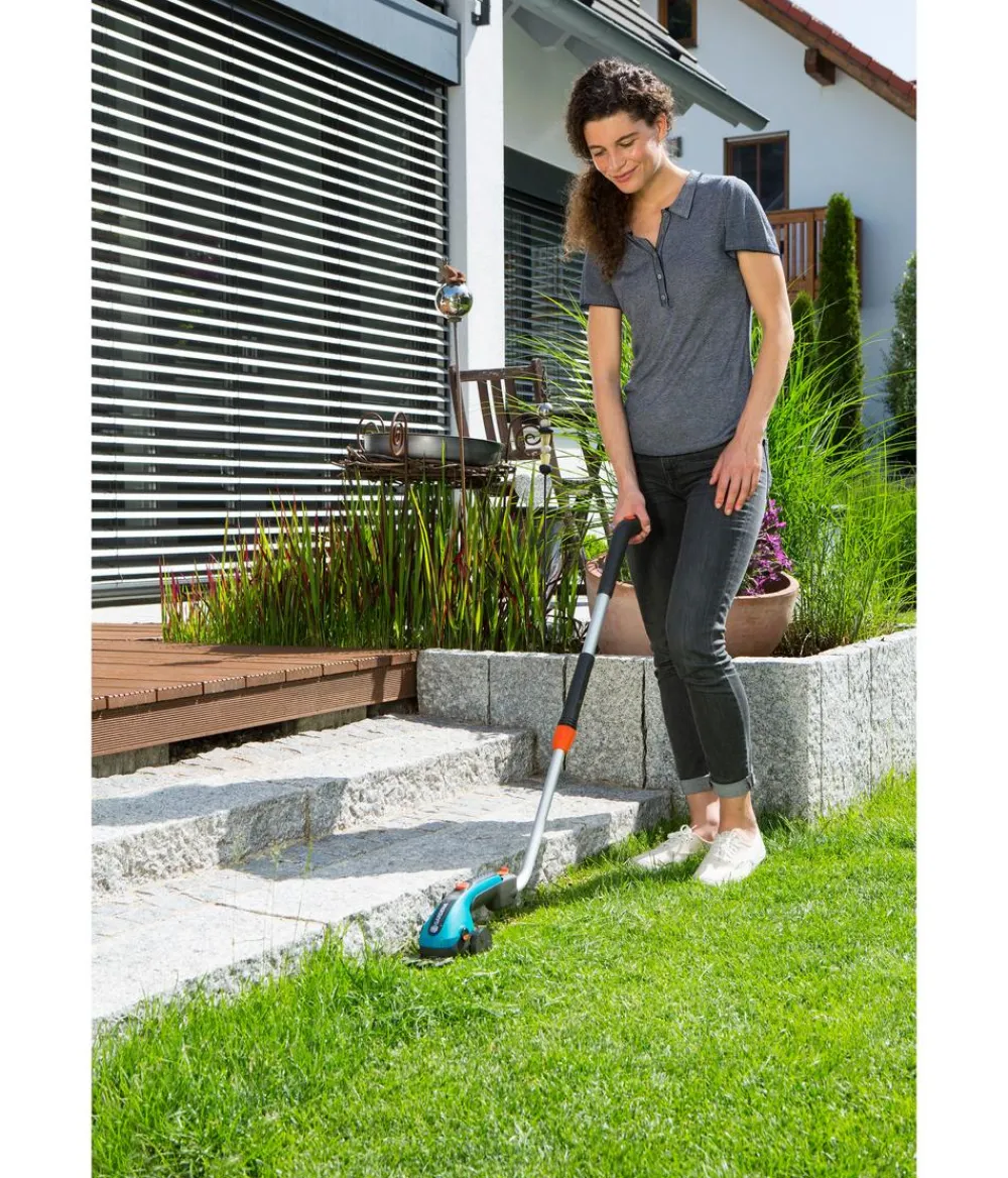 Gardena Heckenschere & Gartenschere - Teleskopstiel inkl. Räder