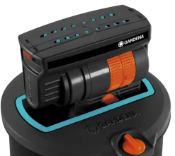 Gardena Bewässerungssysteme & Pumpen - Versenk-Viereckregner OS 140 Schwarz