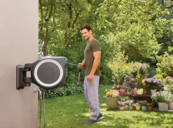 Gardena Gartenschläuche & Zubehör - Wand-Schlauchbox RollUp XL, ca. 35 m Schwarz