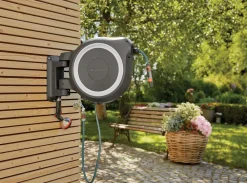 Gardena Gartenschläuche & Zubehör - Wand-Schlauchbox RollUp XL, ca. 35 m Schwarz