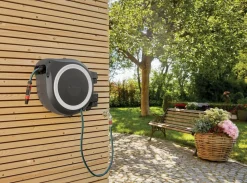 Gardena Gartenschläuche & Zubehör - Wand-Schlauchbox RollUp XL, ca. 35 m Schwarz