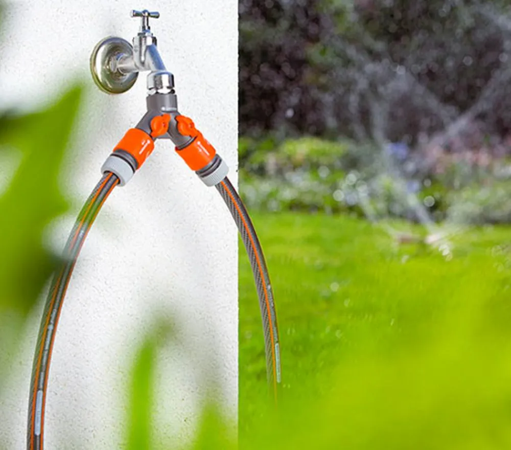 Gardena Gartenschläuche & Zubehör - 2-Wege-Ventil, 26,5 mm, 3/4"-Gewinde