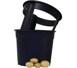 Gardenlife Anzucht Zubehör - Potato Pot, , ca. Ø30/H27 cm Schwarz
