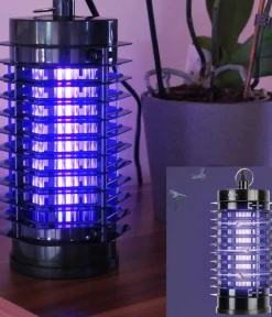 Gardigo Schädlingsbekämpfungsmittel - UV-LED Indoor Fluginsektenvernichter, ca. B11/H20/T10 cm Schwarz