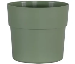 Geli Blumentöpfe & Übertöpfe - Kunststoff-Übertopf Liv, rund Grün