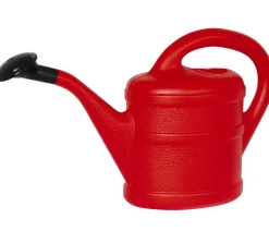 Geli Kunststoff-Gießkanne mit Gießbrause, , 1 Liter Rot Discount