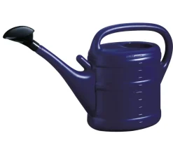 Geli Gießkannen|Gießkannen & Sprühflaschen - Kunststoff-Gießkanne mit Gießbrause, 10 Liter Dunkelblau