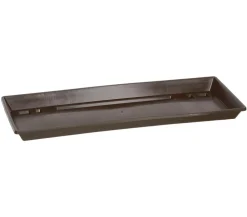 Geli Kunststoff-Untersetzer für den Blumenkasten Braun Outlet